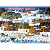 Buffalo 1000pc Puzzle - Charles Wysocki - Hickory Haven Canal-TCG Nerd